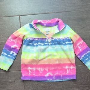 The Children's Place Colorful Tie-Dye Kids Fleece Sweatshirt